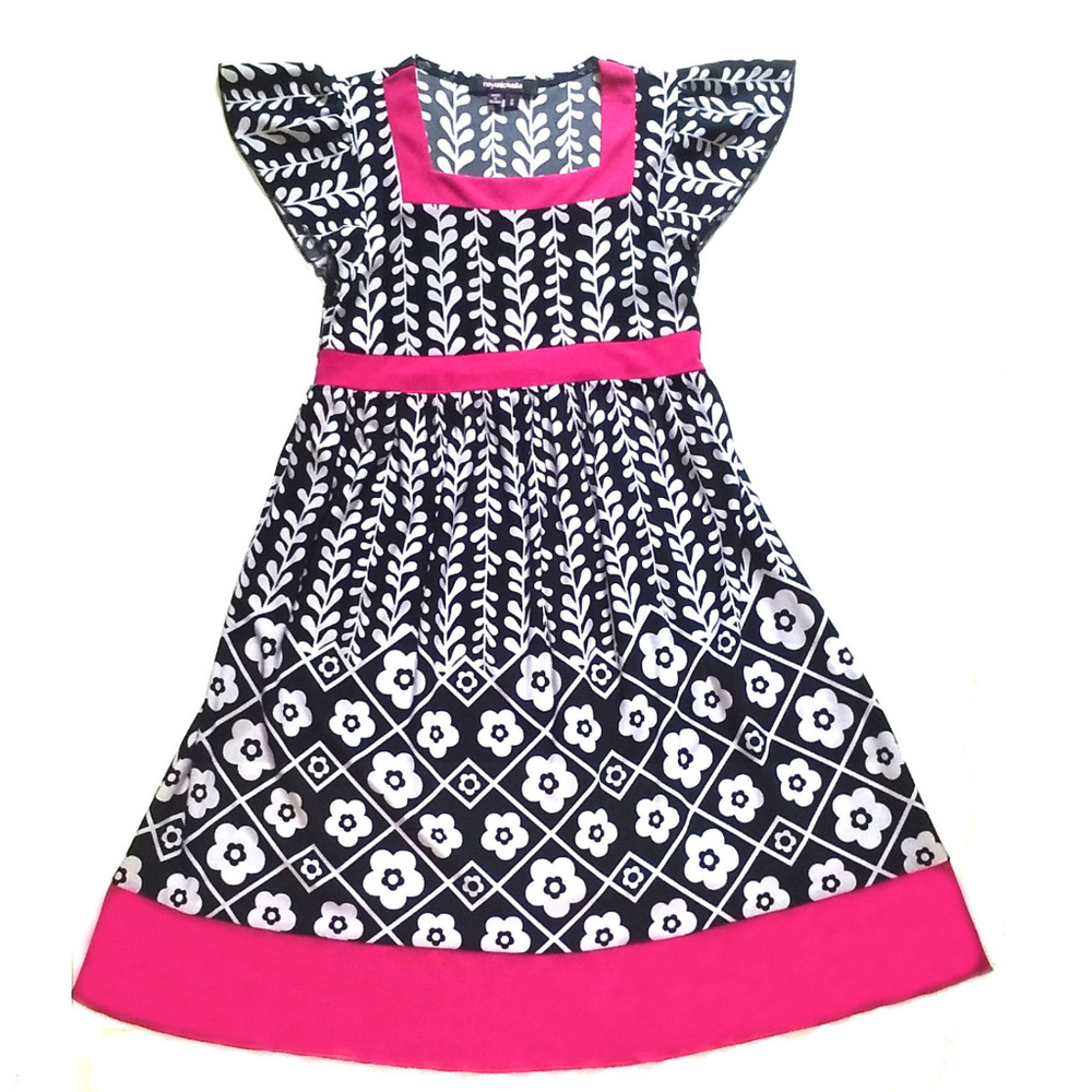 MY MICHELLE ~FLOWER BLOSSOMS GIRLS SUMMER DRESS~